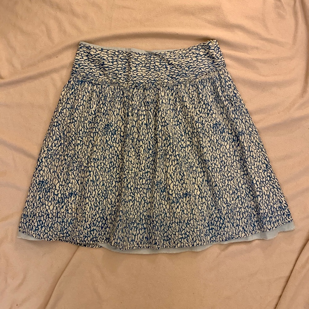 American Eagle Blue Midi Skirt